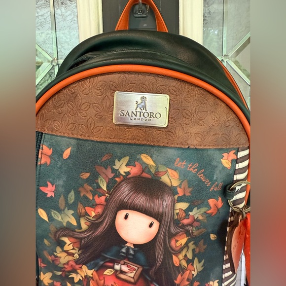 Santoro Gorjuss, the "Autumn Leaves" design backpack - Picture 5 of 13